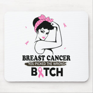 Brustkrebs, den Sie sich die falschen lustigen Ges Mousepad