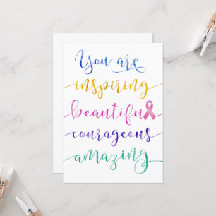 Brustkrebs – Denk daran, wer du bist Karte