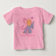 Brustkrebs-Engels-kundengerechter Säuglings-T - Baby T-shirt (Vorderseite)