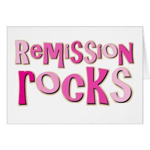 Brustkrebs-Erlass-Felsen