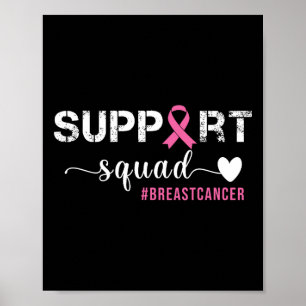 Brustkrebs Frauen unterstützen Brustkrebs A Poster