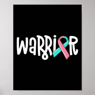 Brustkrebs-Früherkennungsmase für Warrior Brca Poster