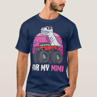 Brustkrebs für meinen Mimi Vintagen TRex Dinosauri T-Shirt