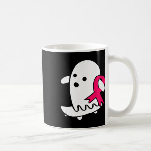 Brustkrebs Ghost Halloween rosa Brustkrebs A Kaffeetasse
