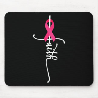 Brustkrebs Glaube Brustkrebs Bewusstsein Mousepad