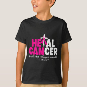 Brustkrebs heilen, an Gott glauben, Christlich Bru T-Shirt