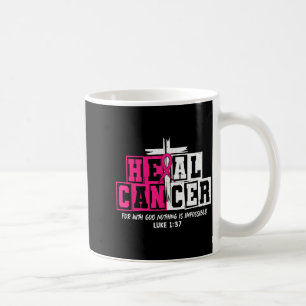 Brustkrebs Heilung glauben Gott Christlich Kaffeetasse