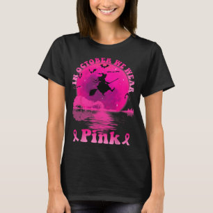 Brustkrebs Hexenmond im Oktober tragen wir T-Shirt