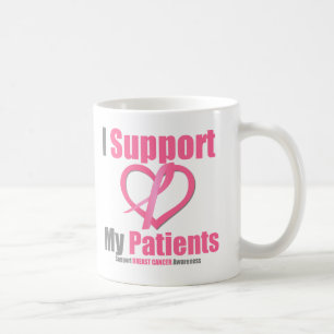 Brustkrebs - ich unterstütze meine Patienten Tasse