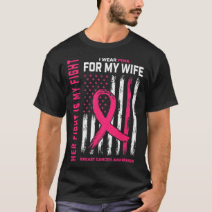 Brustkrebs Ihr Kampf ist mein Kampf ich trage rosa T-Shirt