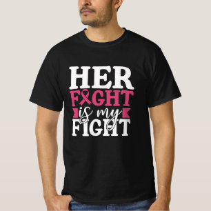Brustkrebs Ihr Kampf ist meine Familie Frauen bekä T-Shirt