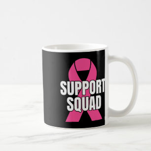 Brustkrebs im Quadrat - Im Oktober tragen wir rosa Kaffeetasse