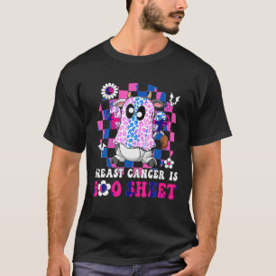 Brustkrebs in Groovy ist ein booseitiges Halloween T-Shirt