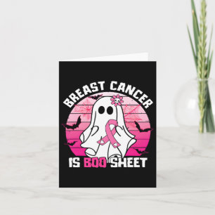 Brustkrebs ist ein boomfähiges Halloween-Brustkreb Karte