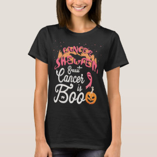 Brustkrebs ist ein boomfähiges Halloween-Brustkreb T-Shirt