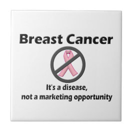 Brustkrebs ist eine Chance für ein Marketing ohne  Fliese