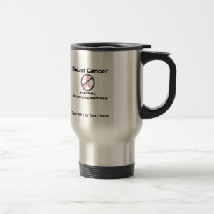 Brustkrebs ist eine Chance für ein Marketing ohne  Reisebecher