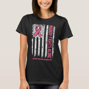 Brustkrebs Keiner kämpft allein Brustkrebs jetzt T-Shirt