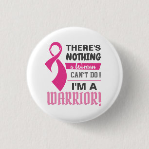 Brustkrebs - Krebsbewusstseinszubehör Button
