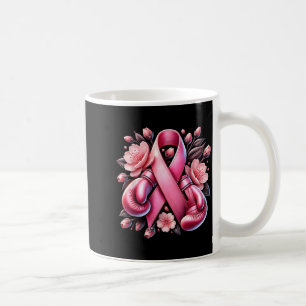 Brustkrebs Krieger Brustkrebs-Bewusstsein Kaffeetasse