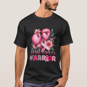 Brustkrebs Krieger Pink Brustkrebs-Bewusstsein T-Shirt