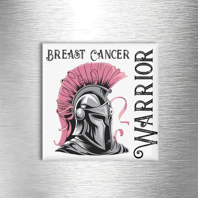 Brustkrebs-Kriegerplatz-Kühlschrank Magnet (Von Creator hochgeladen)