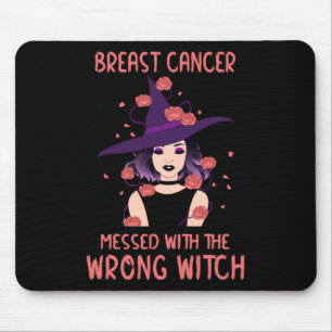 Brustkrebs mit dem falschen HexenHallowee verwirrt Mousepad