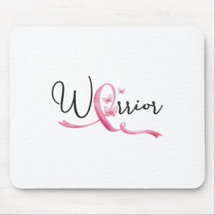 Brustkrebs Monat Schmetterlinge Rosa Schleife Frau Mousepad