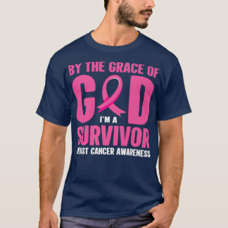 Brustkrebs nach der Gnade Gottes Krebsüberleben T-Shirt