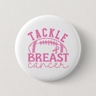 Brustkrebs Pink Ribbon Bewusstsein Button