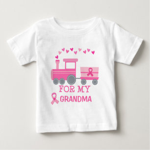 Brustkrebs-Rosa-Zug für mein Großmutter-T-Shirt Baby T-shirt