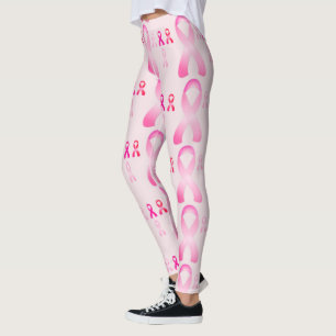 Brustkrebs Schleifen-Bewusstseins-Leggings Leggings