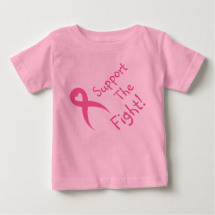 Brustkrebs-SensibilisierungsGirl-Tee-Shirt Baby T-shirt