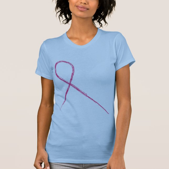 Brustkrebs-Shirt T-Shirt (Vorderseite)