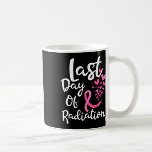 Brustkrebs-Strahlentherapie am letzten Radiatag Kaffeetasse