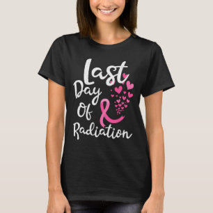 Brustkrebs-Strahlentherapie am letzten Radiatag T-Shirt