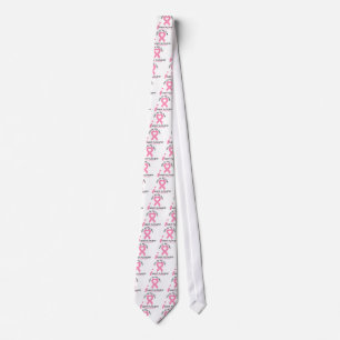 Brustkrebs stütze ich meine Tochter Krawatte