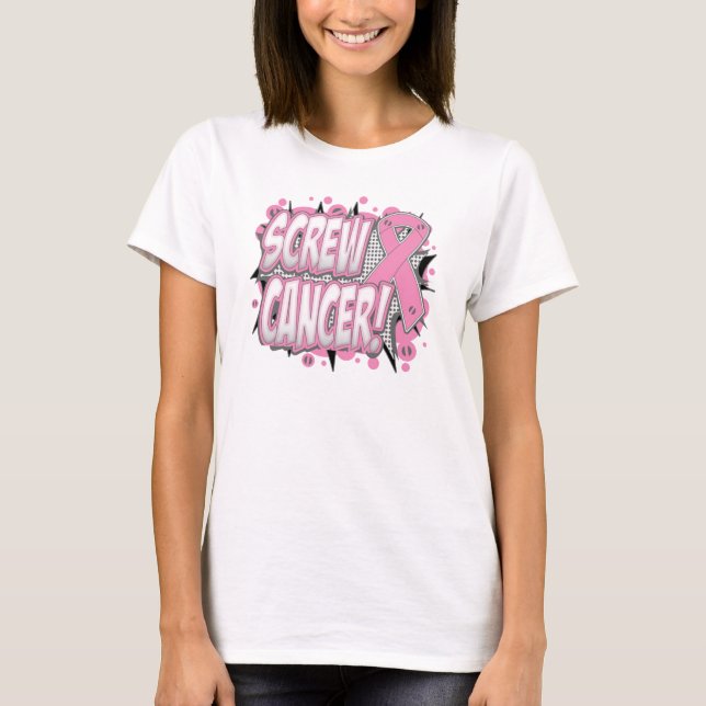 Brustkrebs T-Shirt (Vorderseite)