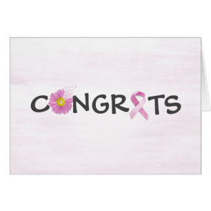 Brustkrebs - Überleben Herzlichen Glückwunsch