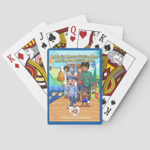 Brustkrebs-Überlebende spielen Karten Spielkarten