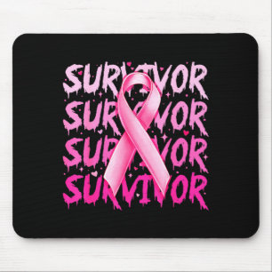 Brustkrebs-Überlebender Nk-Band Brustkrebs-Bewusst Mousepad