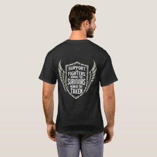 Brustkrebs Unterstützung Bewundere Ehre Brustkrebs T-Shirt