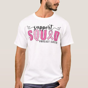 Brustkrebs-Unterstützungsteam Brustkrebs-Überleben T-Shirt