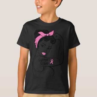 Brustkrebs-Unterstützungsteam Rosie Riveter nk-Ban T-Shirt