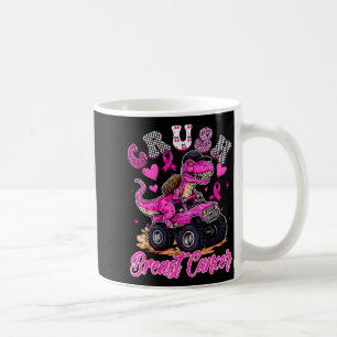 Brustkrebs zermalmen Dinosaurier T Rex Monster Tru Kaffeetasse