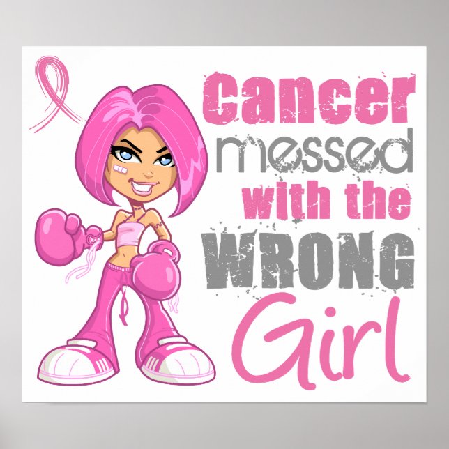 BrustkrebsbekämpfungsGirl 1 Poster (Vorne)