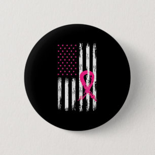 Brustkrebsbewusstsein bei Frauen Vintage Amerikani Button
