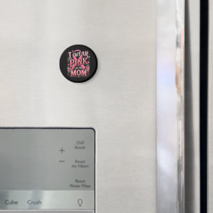 Brustkrebsbewusstsein Ich trage Rosa für meine Mut Magnet