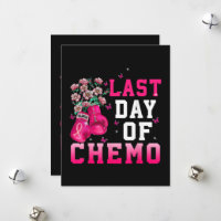 Brustkrebsbewusstsein Letzter Tag der Chemo Kriege