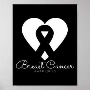 Brustkrebsbewusstsein - Weltkrebstag Februar Poster